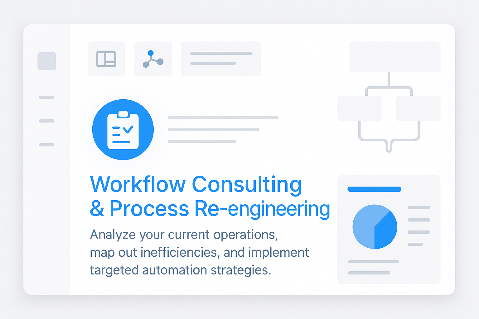 Workflow Consulting & Process Re-engineering